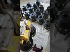 Гибкое сцепление сливового вала с фланцем с одной челюстью